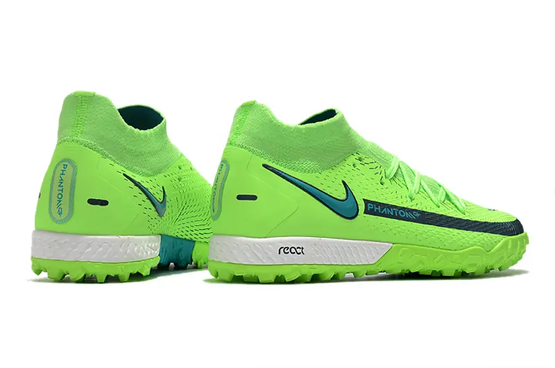 Nike Phantom GT Pro TF - Green/Bright Lime/Teal Blue