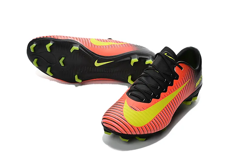 Nike Mercurial Vapor 11 FG - Red/Electric Orange/Neon Yellow