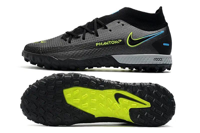 Nike Phantom GT Pro TF - Black/Electric Green/Gray