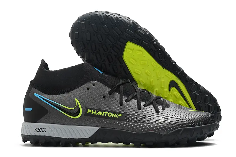Nike Phantom GT Pro TF - Black/Electric Green/Gray