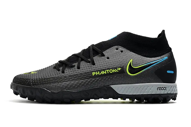 Nike Phantom GT Pro TF - Black/Electric Green/Gray