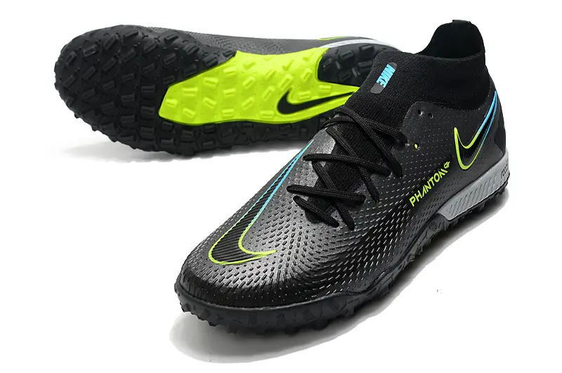 Nike Phantom GT Pro TF - Black/Electric Green/Gray