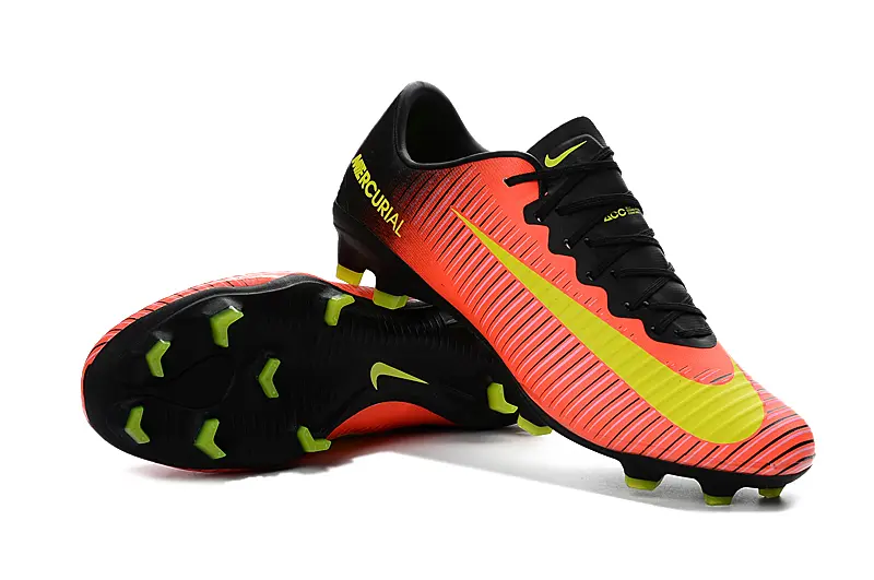 Nike Mercurial Vapor 11 FG - Red/Electric Orange/Neon Yellow