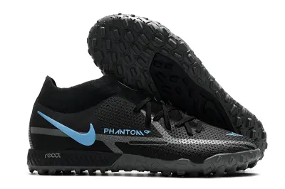 Nike Phantom GT Pro TF - Black/Sky Blue/Graphite Grey