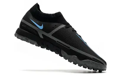 Nike Phantom GT Pro TF - Black/Sky Blue/Graphite Grey