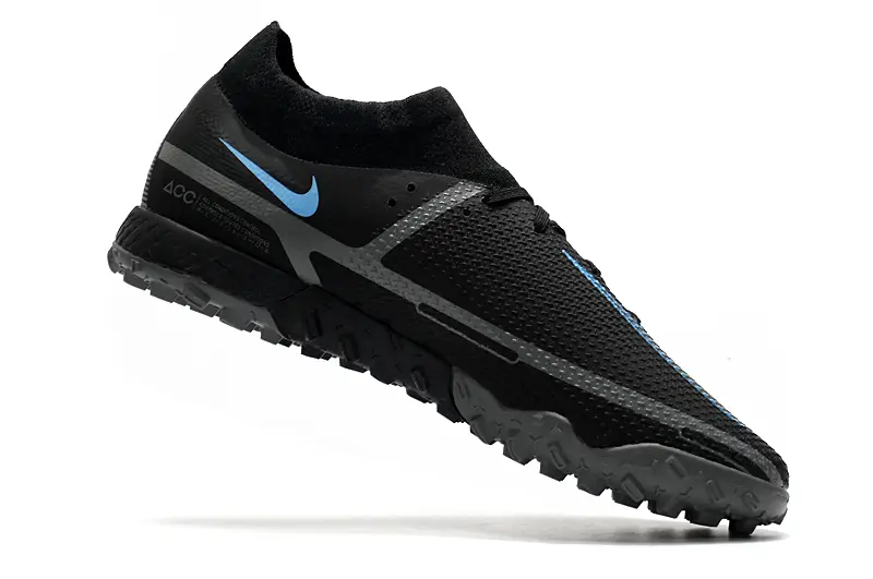 Nike Phantom GT Pro TF - Black/Sky Blue/Graphite Grey