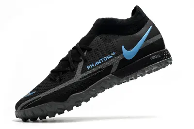 Nike Phantom GT Pro TF - Black/Sky Blue/Graphite Grey
