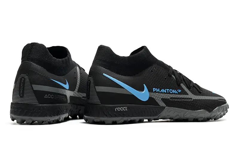 Nike Phantom GT Pro TF - Black/Sky Blue/Graphite Grey