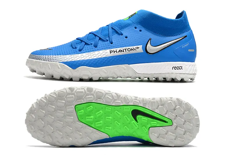 Nike Phantom GT Pro TF - Blue/Vibrant Blue/Neon Green