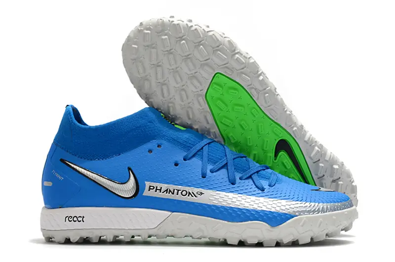 Nike Phantom GT Pro TF - Blue/Vibrant Blue/Neon Green