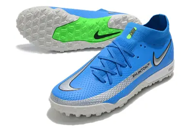 Nike Phantom GT Pro TF - Blue/Vibrant Blue/Neon Green