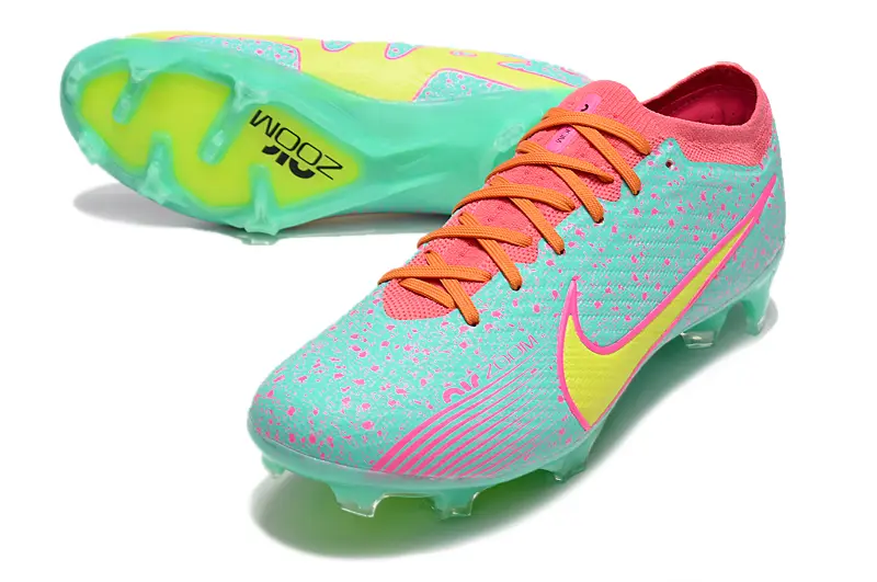 Nike Air Zoom Mercurial Vapor 15 Elite FG - Aqua/Bright Pink/Sunny Yellow