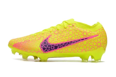 Nike Air Zoom Mercurial Vapor 15 Elite FG - Yellow/Vivid Neon/Pink Accent