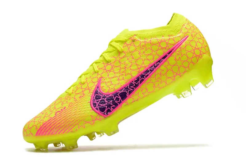 Nike Air Zoom Mercurial Vapor 15 Elite FG - Yellow/Vivid Neon/Pink Accent