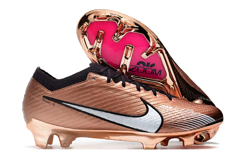 Nike Air Zoom Mercurial Vapor 15 Elite FG - Bronze/Metallic Gold/Rich Pink