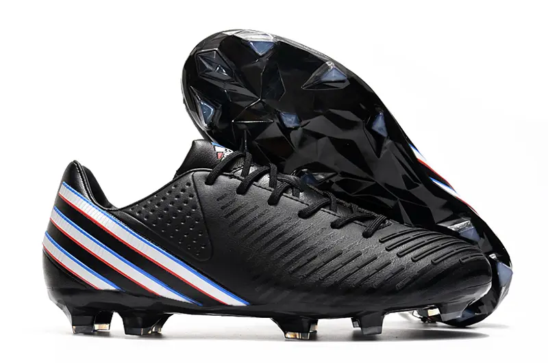 Adidas Predator LZ FG - Black/Royal Blue/Crimson Red