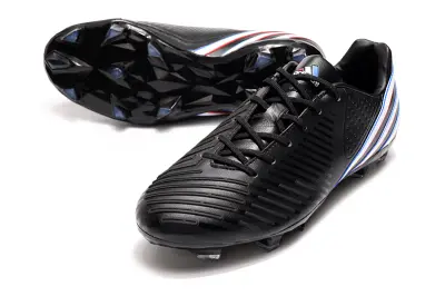 Adidas Predator LZ FG - Black/Royal Blue/Crimson Red