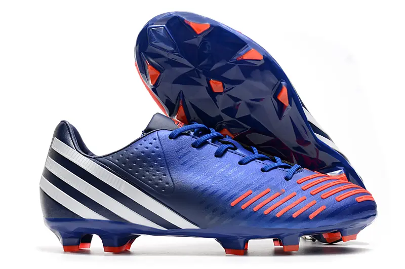 Adidas Predator LZ FG - Navy/Vibrant Orange/White