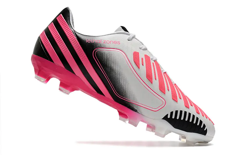 Adidas Predator LZ FG - White/Neon Pink/Black