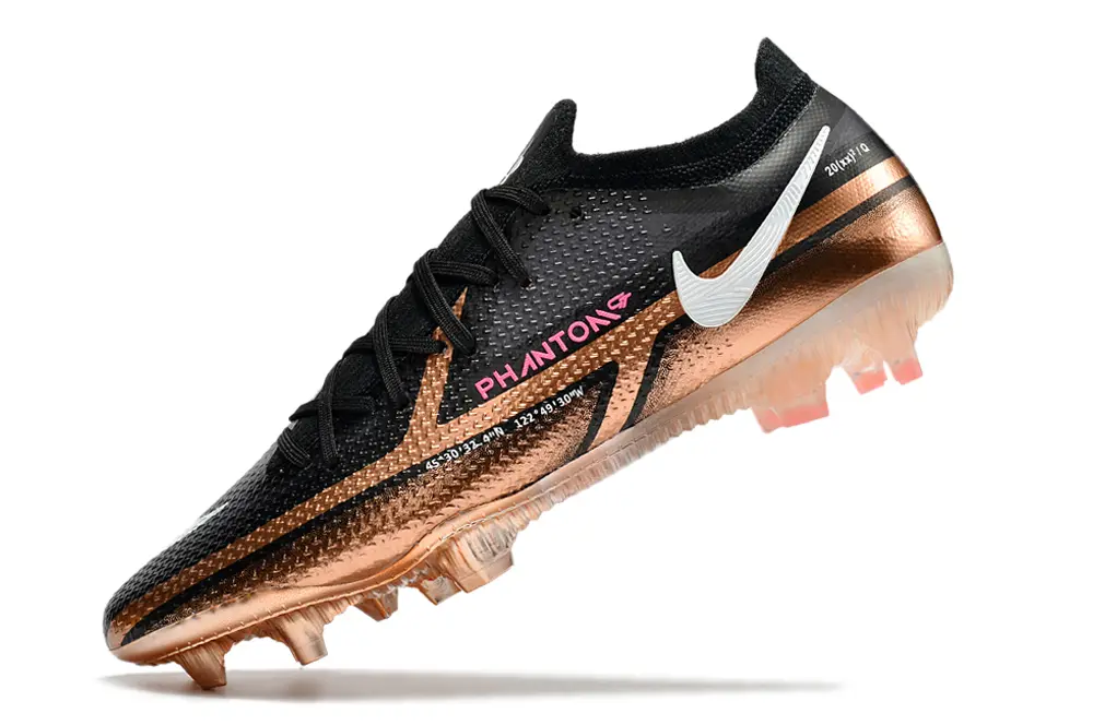 Nike Phantom GT 2 Elite FG - Black/Metallic Rose/Crimson Pink