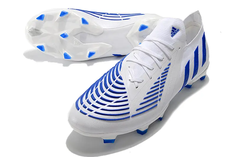 Adidas Predator Edge.1 FG - White/Electric Blue/Crystal White