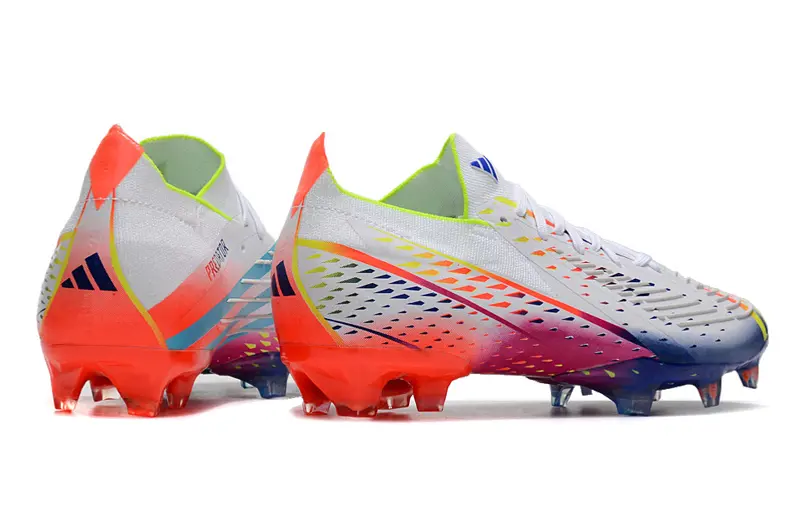 Adidas Predator Edge.1 FG - White/Neon Yellow/Blue Gradient