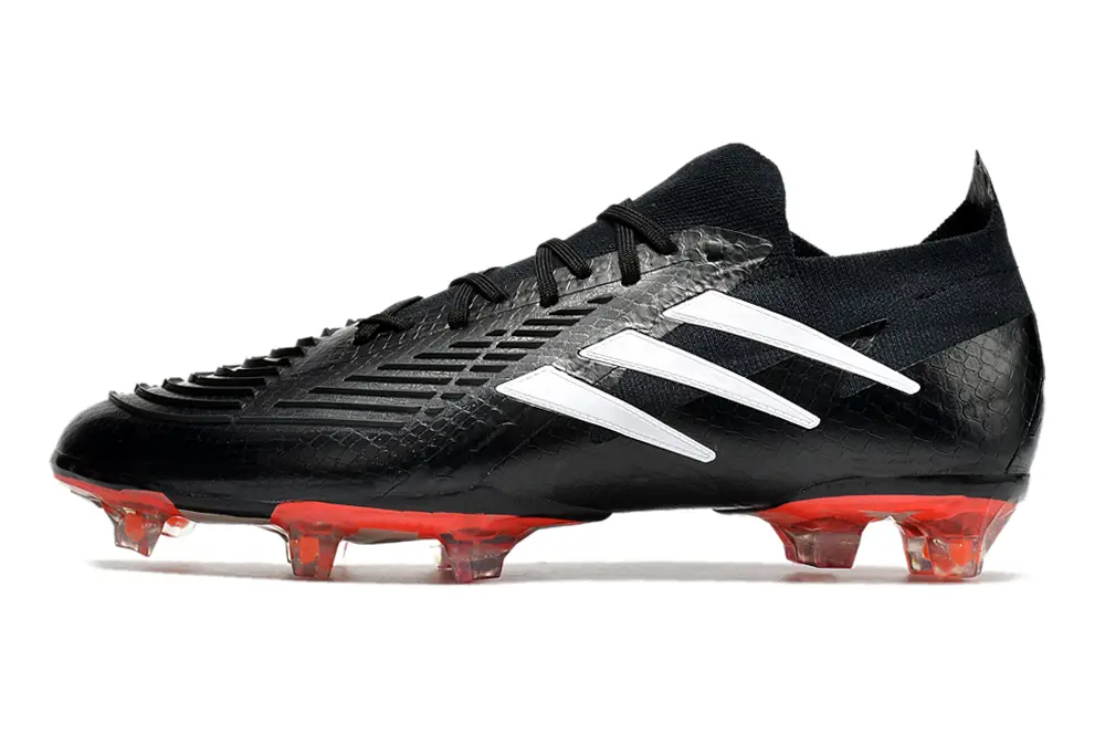 Adidas Predator Edge.1 FG - Black/Red Blaze/White Flash