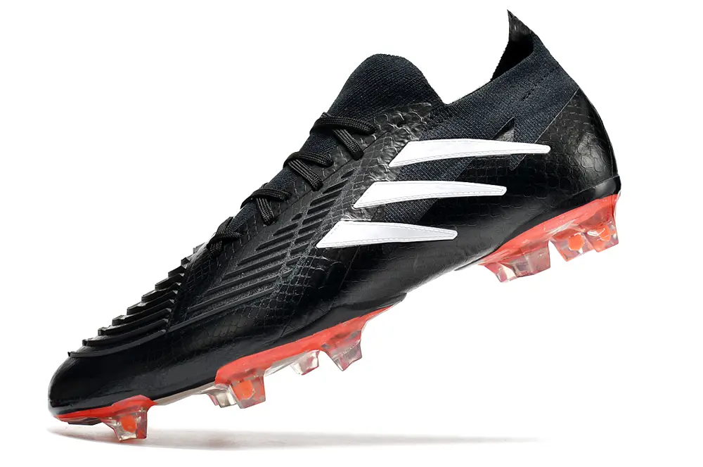 Adidas Predator Edge.1 FG - Black/Red Blaze/White Flash