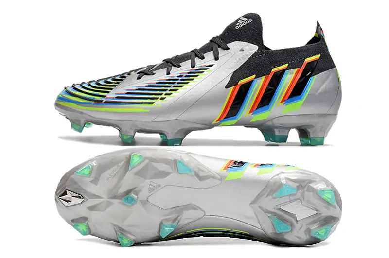 Adidas Predator Edge.1 FG - Silver/Vibrant Green/Black