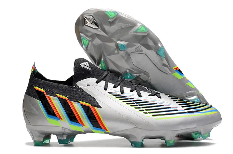 Adidas Predator Edge.1 FG - Silver/Vibrant Green/Black