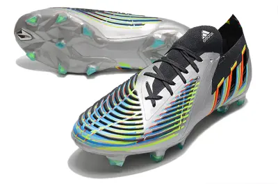 Adidas Predator Edge.1 FG - Silver/Vibrant Green/Black