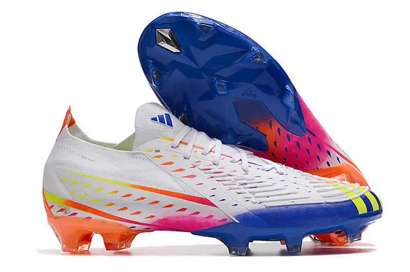 Adidas Predator Edge.1 FG - White/Neon Yellow/Blue