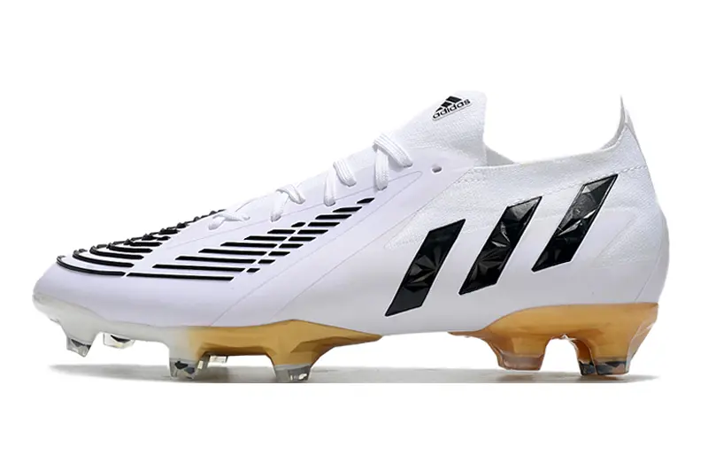 Adidas Predator Edge.1 FG - White/Midnight Black/Gold Surge