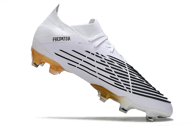 Adidas Predator Edge.1 FG - White/Midnight Black/Gold Surge