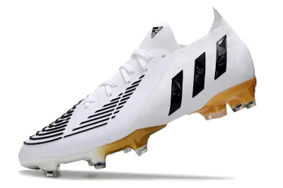 Adidas Predator Edge.1 FG - White/Midnight Black/Gold Surge