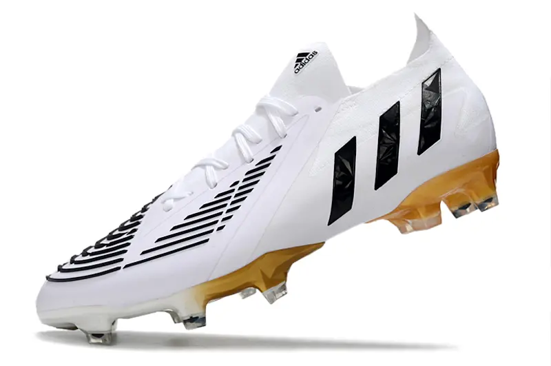Adidas Predator Edge.1 FG - White/Midnight Black/Gold Surge