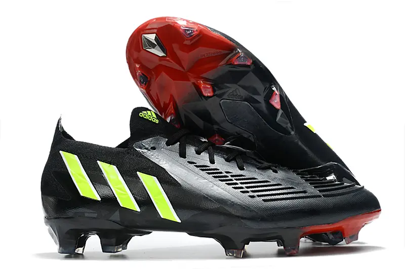 Adidas Predator Edge.1 FG - Black/Lime Green/Red Spark