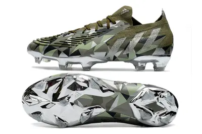 Adidas Predator Edge.1 FG - Green/Olive Drab/Metallic Silver