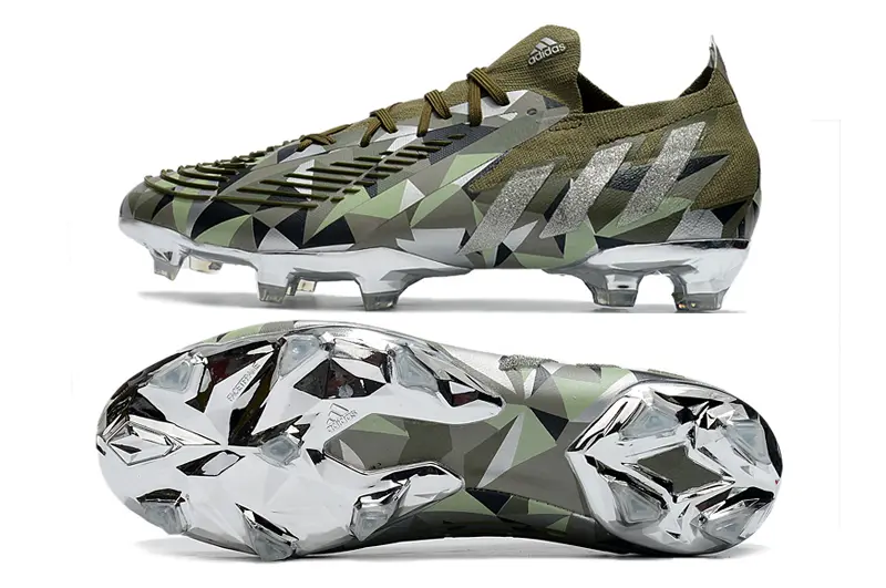 Adidas Predator Edge.1 FG - Green/Olive Drab/Metallic Silver