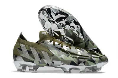 Adidas Predator Edge.1 FG - Green/Olive Drab/Metallic Silver