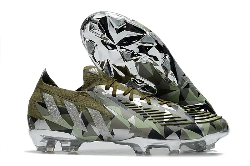 Adidas Predator Edge.1 FG - Green/Olive Drab/Metallic Silver