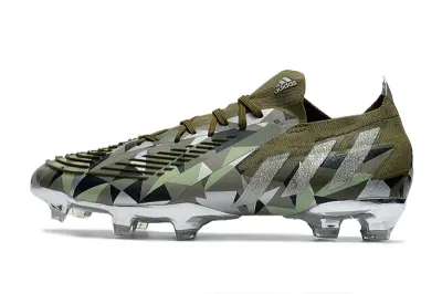 Adidas Predator Edge.1 FG - Green/Olive Drab/Metallic Silver