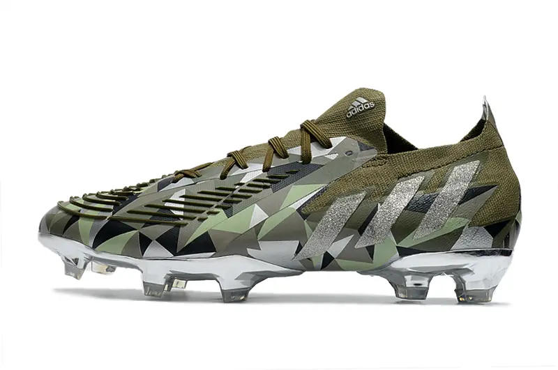 Adidas Predator Edge.1 FG - Green/Olive Drab/Metallic Silver