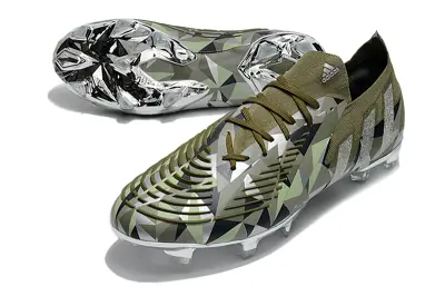 Adidas Predator Edge.1 FG - Green/Olive Drab/Metallic Silver
