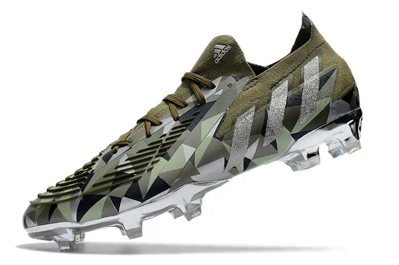 Adidas Predator Edge.1 FG - Green/Olive Drab/Metallic Silver