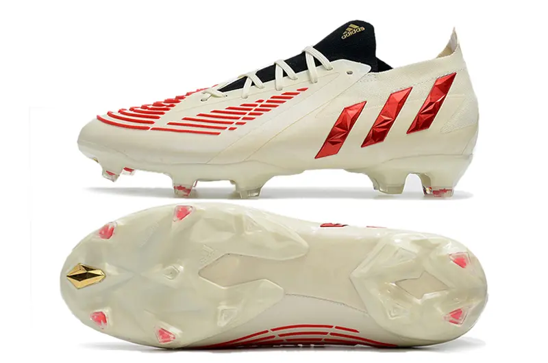 Adidas Predator Edge.1 FG - White/Crimson Red/Black
