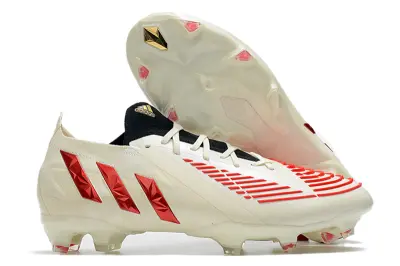 Adidas Predator Edge.1 FG - White/Crimson Red/Black