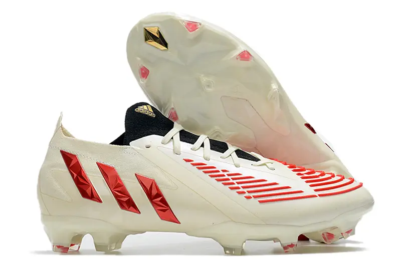 Adidas Predator Edge.1 FG - White/Crimson Red/Black