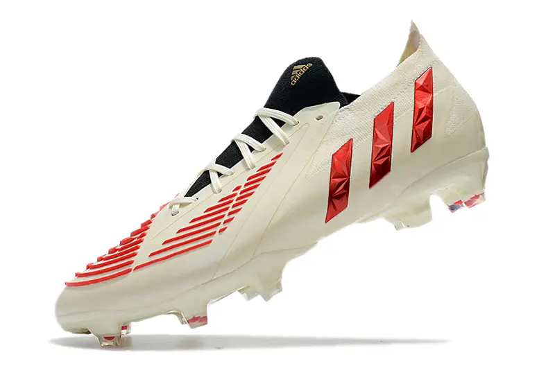 Adidas Predator Edge.1 FG - White/Crimson Red/Black