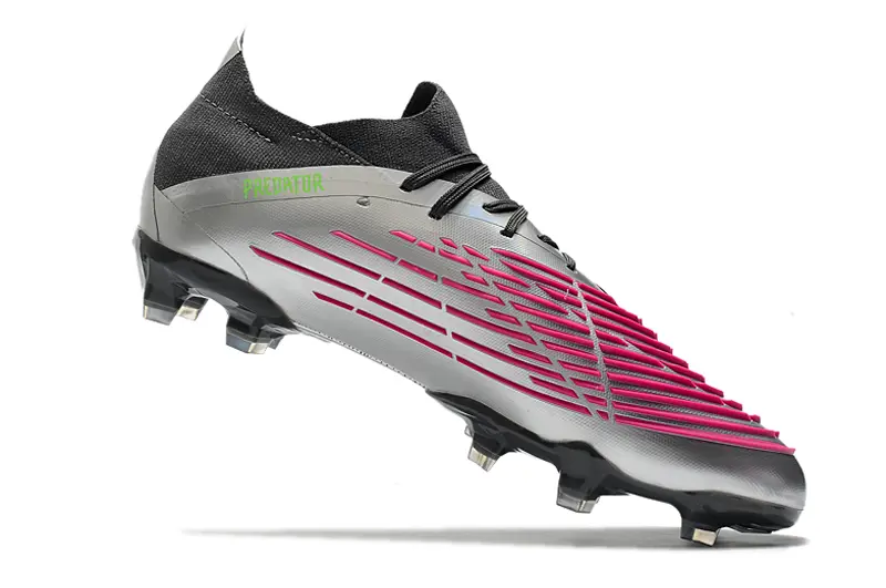 Adidas Predator Edge.1 FG - Silver/Neon Green/Pink Fusion